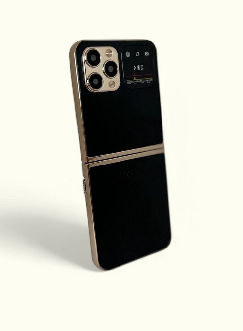 Кнопочный мобильный телефон раскладушка 16 на 4 сим карты (код 00090) Київ - зображення 2