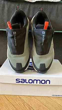 Кросівки чоловічі Salomon Odyssey Gore-Tex Khaki Black Київ