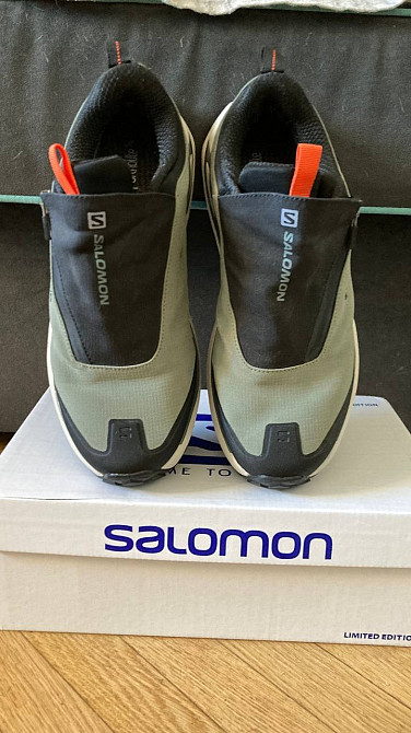 Кросівки чоловічі Salomon Odyssey Gore-Tex Khaki Black Київ - зображення 2