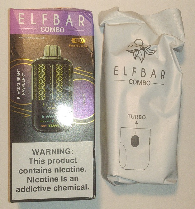 Pod-система ELFBAR COMBO Blackcurrant Rapberry Запорожье - изображение 2