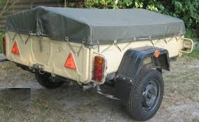 Тент на легковий причіп КрАЗ 1,85 х 1,35 рюкзачна тканина Oxford Баришівка - зображення 3