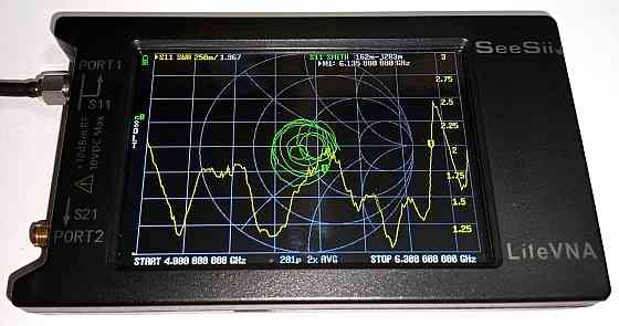 Антенна 2200-2760/4820-6135MHz 4dBi, до 50W, N-male, TXWF-BLG-18 Дніпро