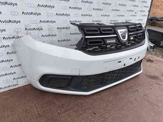 Бампер передний в сборе Dacia Sandero 2016-2021 рестайлинг Ковель