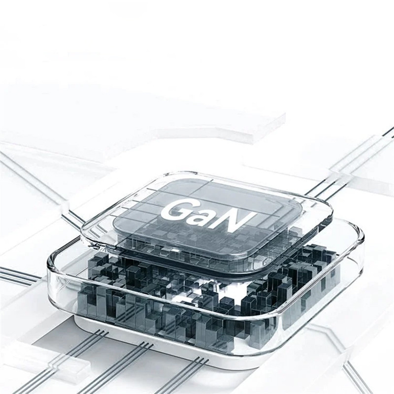 СЗУ Usams US-CC202 GaN With Type-C Magnetic Retractable Cable Module XMF Ser. 35W (2USB-C) Херсон - зображення 3