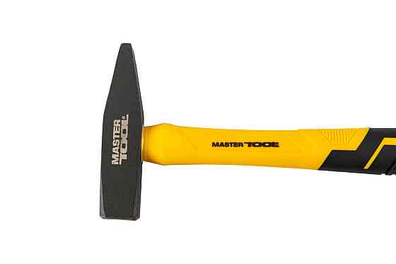 Молоток слесарный MASTERTOOL 500 г HRC 50 рукоятка фиберглассовая 300 мм 02-0905 Харків