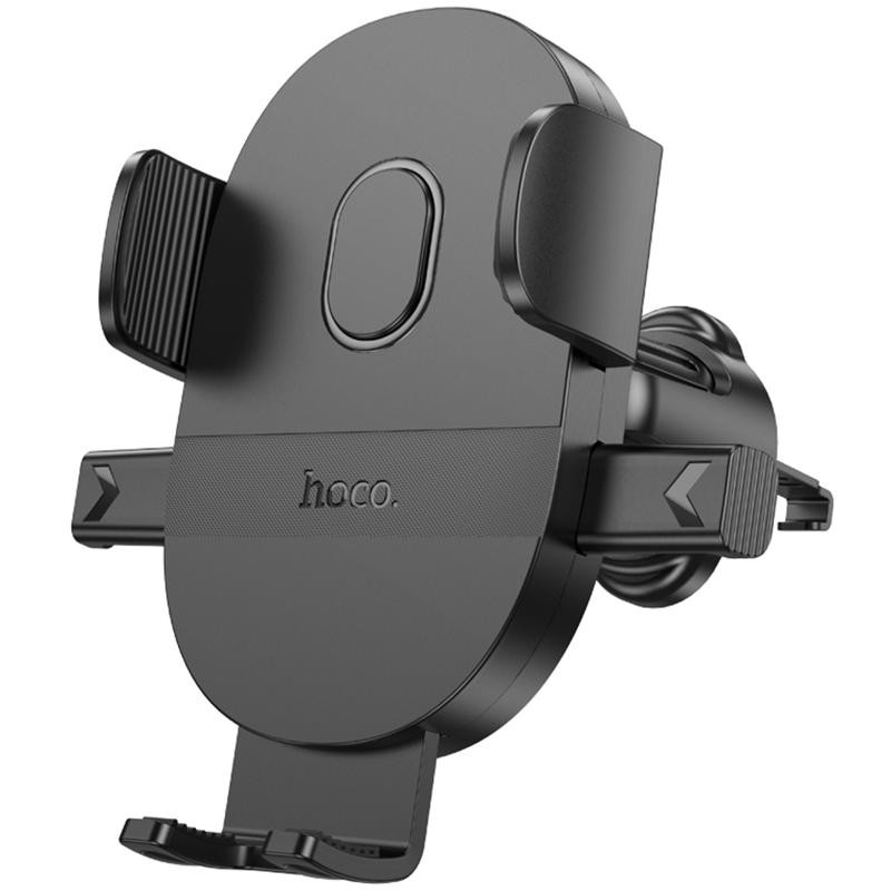 Автодержатель Hoco H18 Mighty one-button (air outlet) Херсон - зображення 1