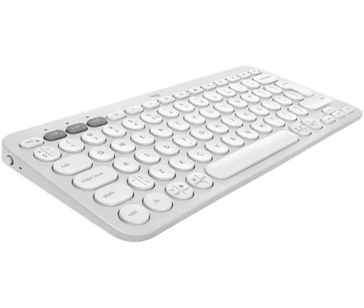 Клавиатура компьютерная безпроводная Logitech Pebble Keys 2 K380s Tonal White UA L920-011852 белая Киев - изображение 2