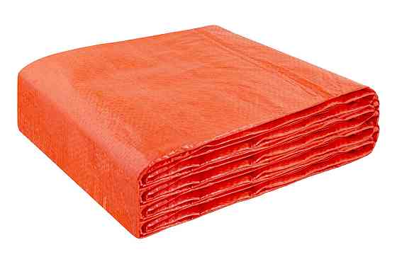 Тент универсальный MASTERTOOL TARPAULIN 8 × 10 м 110 г/м² Orange 89-0810 Харьков