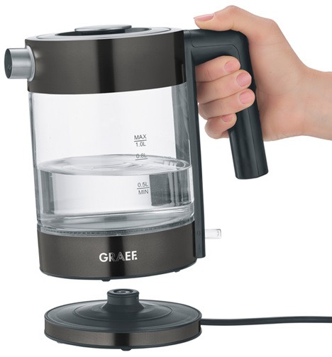 Электрочайник GRAEF WK302EU 1 л черный Киев - изображение 3