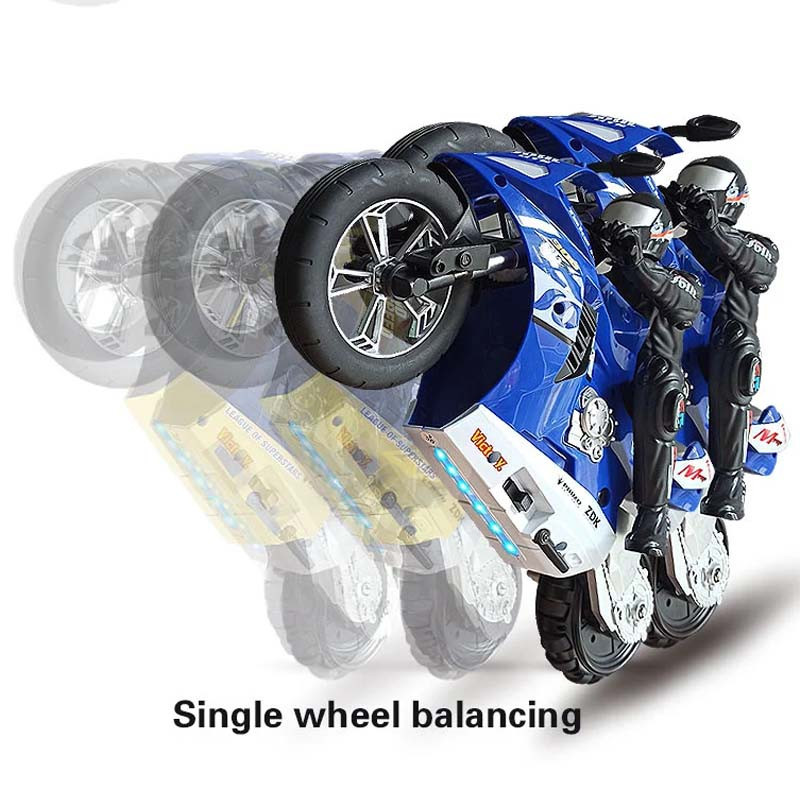 Уценка Мотоцикл на радиоуправлении Motorcycle Stunt Drift six-axis Gyroscope Херсон - изображение 7