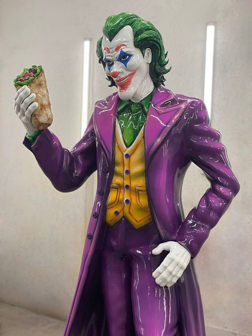 Створення рекламных та тематичних скульптур на замовлення Фігура Джокер Київ - зображення 3