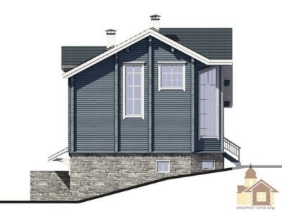 Купити дерев’яний будинок на дачу з традиційного зрубу Одесса - изображение 7