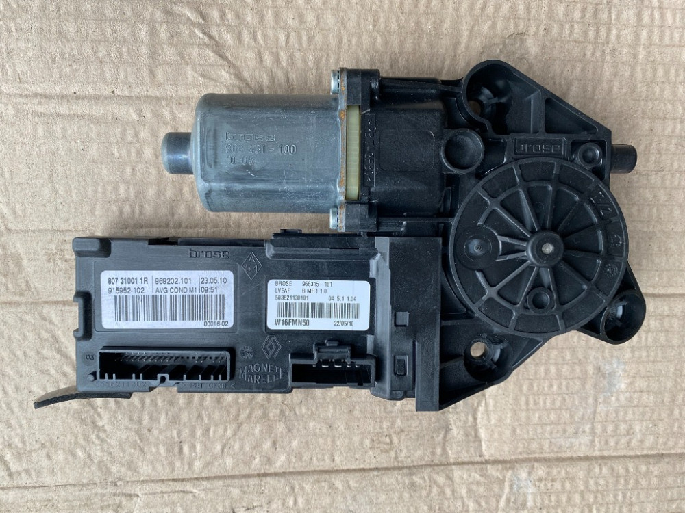 Моторчик стеклоподъемника передний левый Renault Scenic III 2009-2016 (807310011R) Ковель - изображение 2