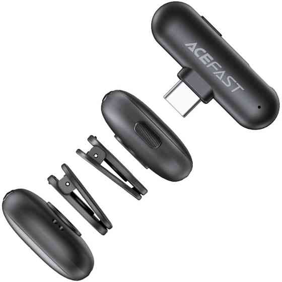 Петличный беспроводной микрофон Acefast R1 Lightning Херсон