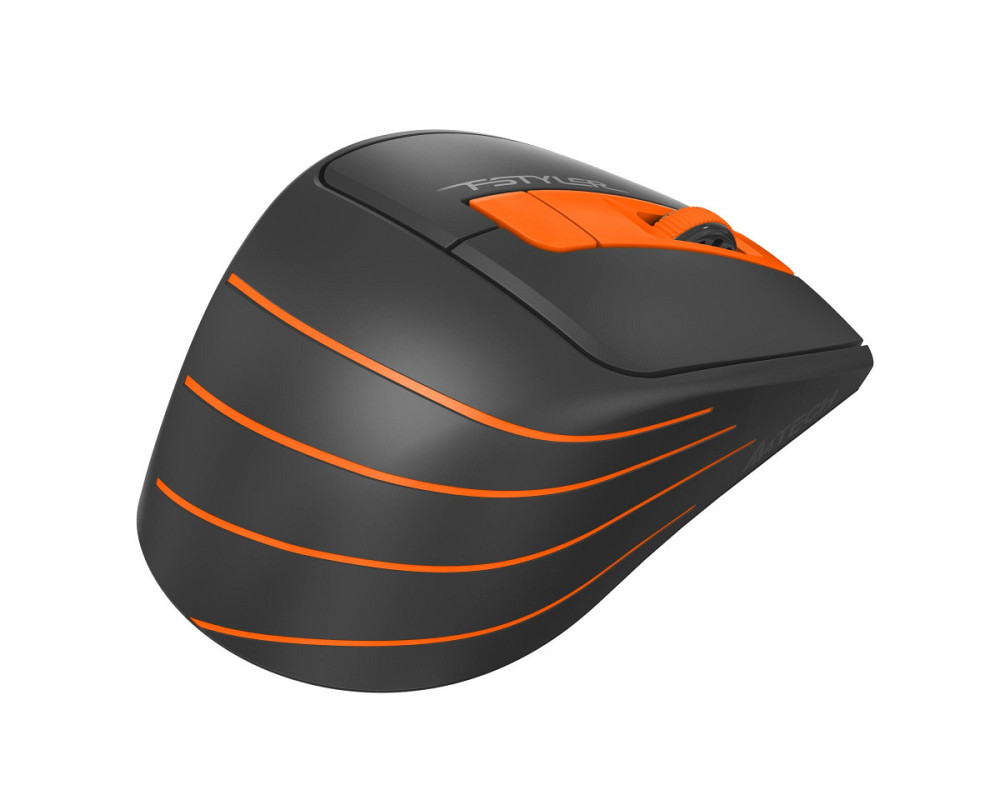 Мышь компьютерная безпроводная A4Tech Fstyler FG30S Wireless Orange оранжевая Київ - зображення 7