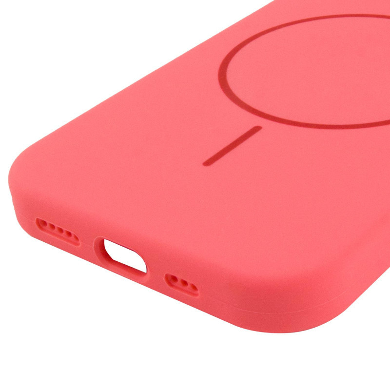 Чехол Silicone Case Full Protective (AA) NO LOGO with MagSafe для Apple iPhone 15 (6.1") Херсон - изображение 5