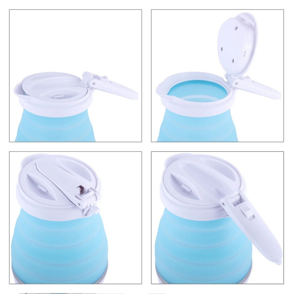 Электрочайник силиконовый 0,8 л Kamille KM-1724 Київ - зображення 10