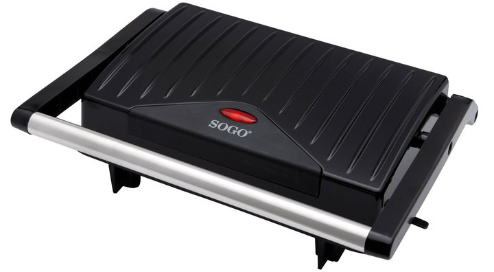 Гриль контактный SOGO SS-7122 750 Вт черный Киев - изображение 1