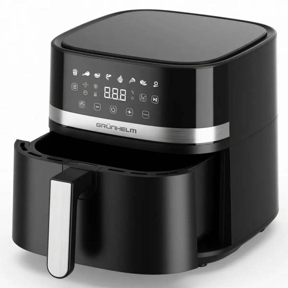 Мультипечь Grunhelm GAF6010 2000 Вт 6 л черная Київ - зображення 2