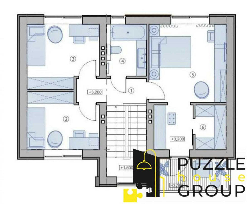 продажа 4-к дом Обуховский, Плюты, 178000 $  - зображення 2