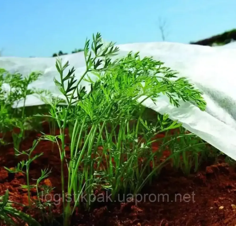 Агроволокно 50 г/м² 1,6 х 50 м белое"Shadow" (Чехия) 4% нетканый спанбонд для укрытия на зиму растен Харьков - изображение 6