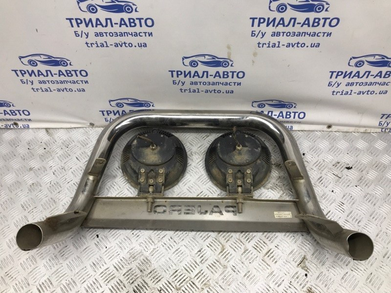 Кенгурятник Mitsubishi Pajero Wagon 4 3.2 ДИЗЕЛЬ 4M41 2006 (б/у) Киев - изображение 5