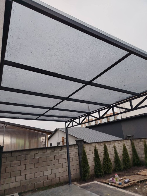 Навіси для подвір’я, авто та терас Рівне - зображення 1