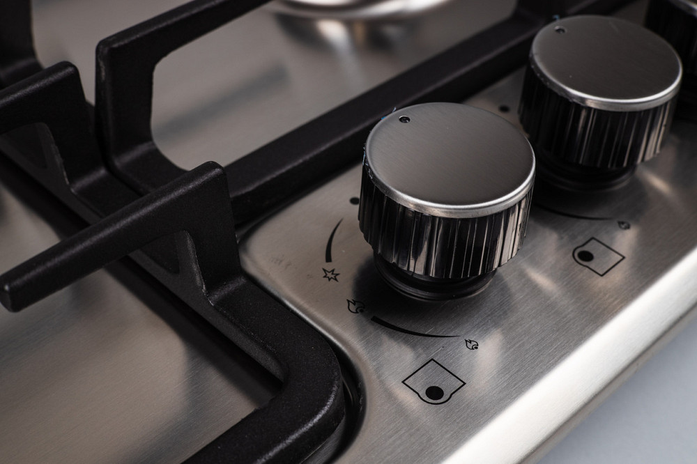 Газовая варочная поверхность GRUNHELM GHIW 0229 MI WOK (2 конфорки, нержавейка, газ контроль) 143076 Київ - зображення 5