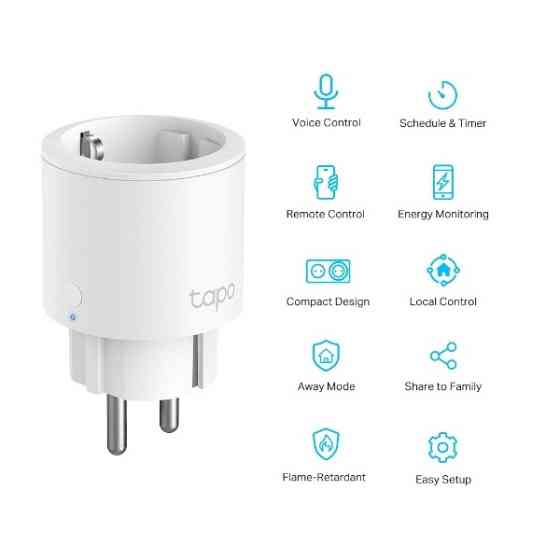 Інтелектуальна розетка TP-Link Tapo P115 Харків