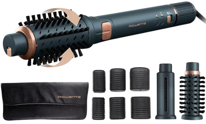 Фен-щетка Rowenta UB9920E0 1300 Вт синий Київ - зображення 1