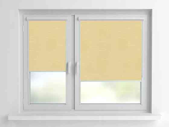 Рулонна штора Rolets Топаз 2-875-975 97.5x170 см закритого типу Світло-бежева Київ