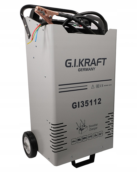 Пуско зарядное устройство 12/24V, 500A, 220V G.I.KRAFT GI35112 Харьков - изображение 4