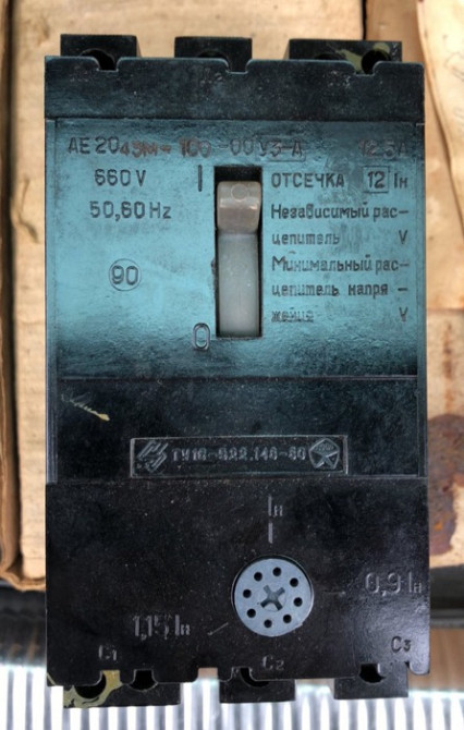 Автоматичний вимикач АЕ2043М Суми - зображення 1