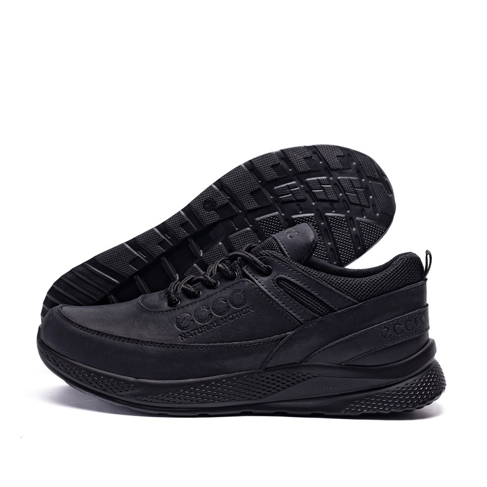 Мужские кожаные кроссовки  Е-series Natural Motion Black Київ - зображення 1