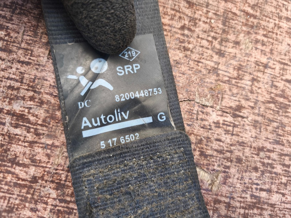 Ремень безопасности передний левый Renault Kangoo 2008-2021 (8200448753) Ковель - изображение 3