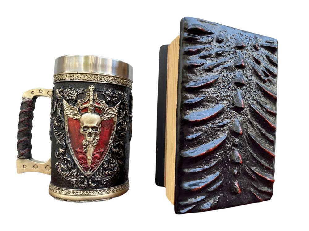 Подарочный набор Кружка 3 Крылатая Череп и Блокнот 3 «Око Пламинного Дракона» Київ - зображення 2