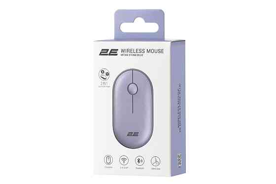 Мышь компьютерная безпроводная 2Е Silent WL BT Stone blue 2E-MF300WBL синяя Київ