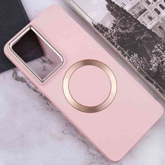 TPU чехол Bonbon Metal Style with MagSafe для Samsung Galaxy S22 Ultra Херсон