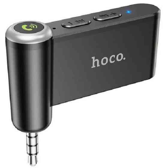 FM-трансмітер Hoco E58 Magic music AUX BT Black Харків