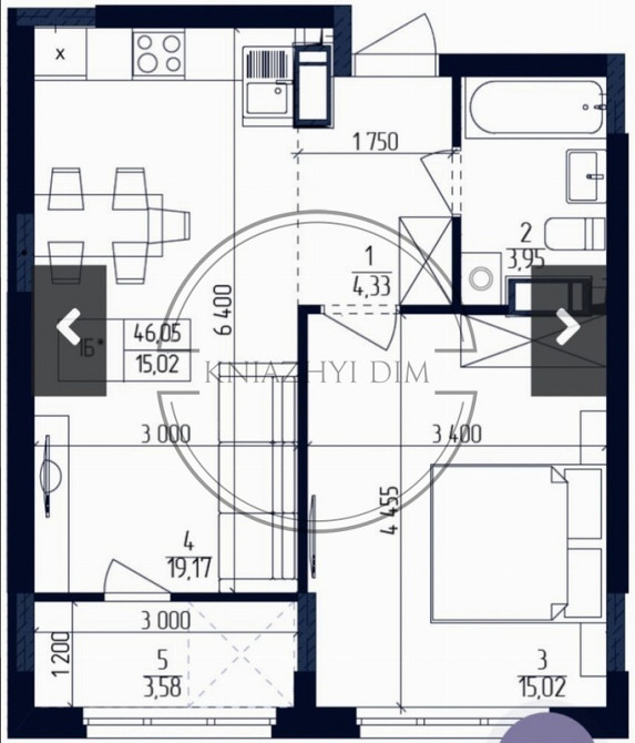 Продажа 1к.кв. в ЖК Сучасний квартал на Отрадном. № 21138642 Київ - зображення 4