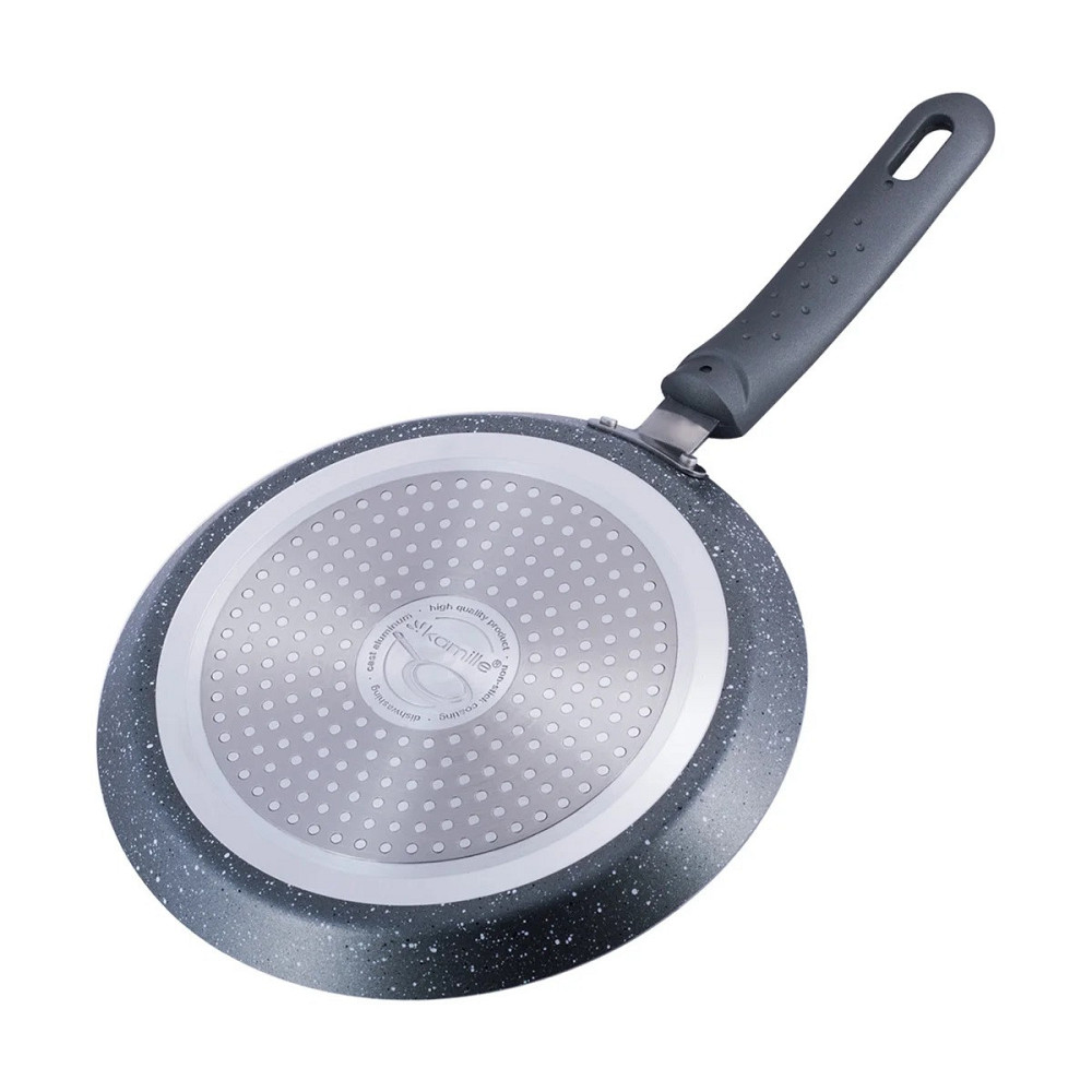 Сковорода блинная из алюминия с мраморным покрытием Kamille 28 см 0625MR Одеса - зображення 8