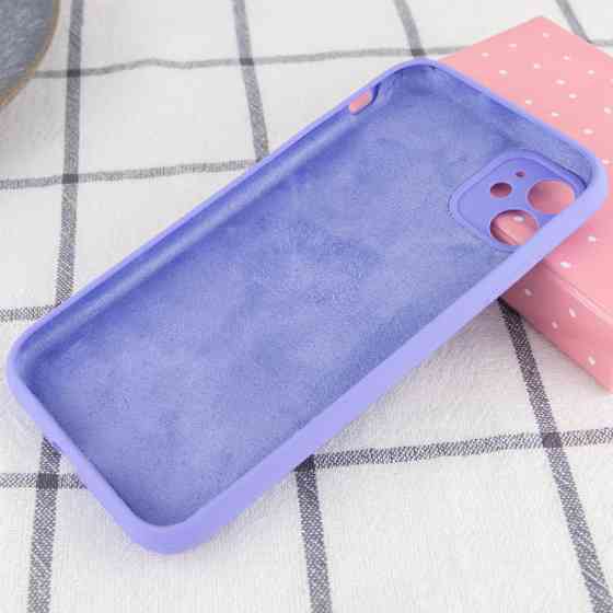 Чехол Silicone Case Full Camera Protective (AA) NO LOGO для Apple iPhone 12 (6.1") Херсон