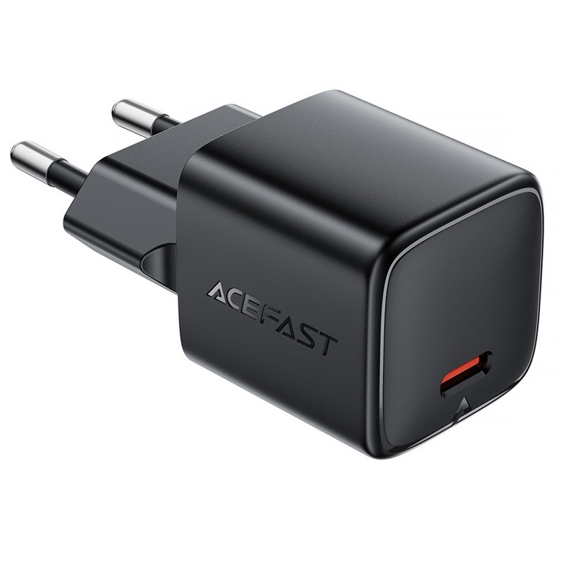 СЗУ Acefast A117 mini PD20W GaN (1USB-C) + кабель Type-C to Lightning Херсон - изображение 2