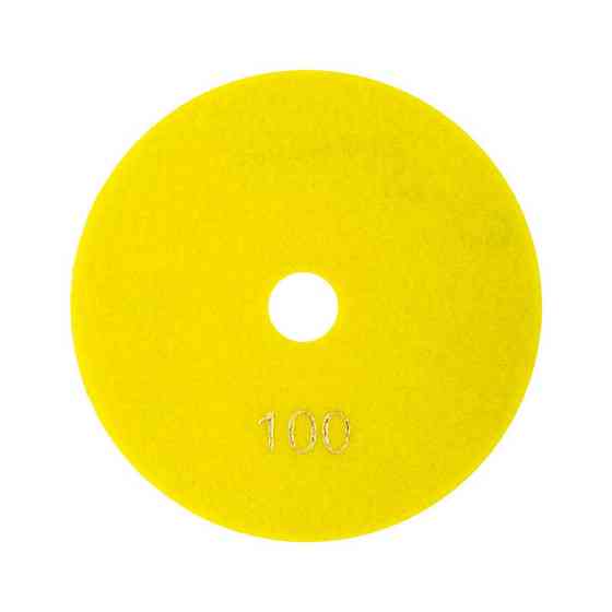 Диск шлифовальный GRANITE алмазный гибкий Ø125 мм P100 на липучке 2800 об/мин 9-12-010 Харьков