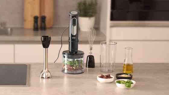 Блендер погружной Braun MultiQuick 5 Pro MQ55236M 1000 Вт черный Киев