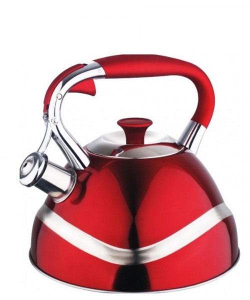 Чайник із свистком Edenberg EB-7010-Red 3 л червоний Київ - зображення 1