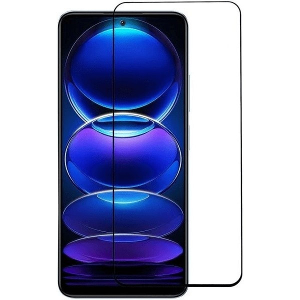 Захисне скло для Xiaomi Redmi Note 12 4G/12 5G/Poco X5 5G Black Харьков - изображение 2