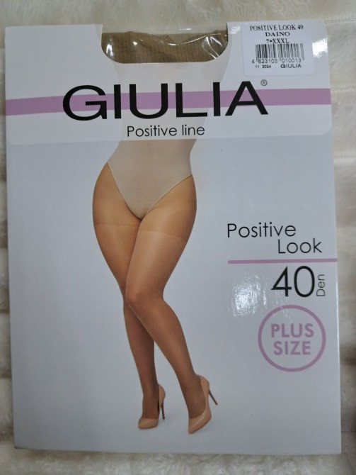Женские колготки Positive Look 40 DEN Plus Size Кривой Рог - изображение 1
