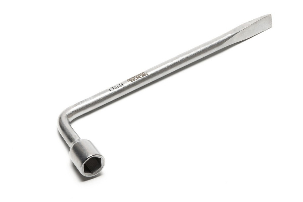 Ключ баллонный MASTERTOOL L-Type 19 мм 350х14 мм 73-0119 Харків - зображення 3