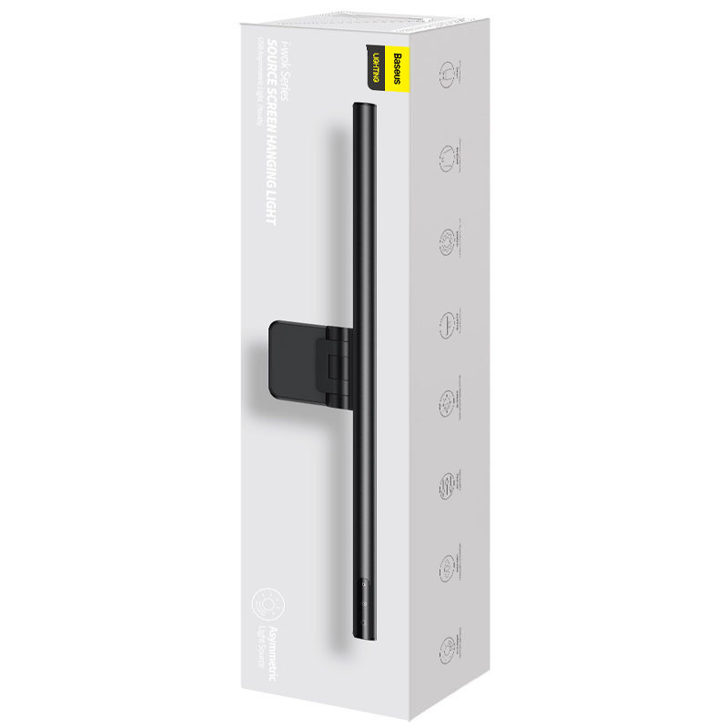 LED лампа для компьютера Baseus I-Wok Stepless Dimming Screen Hanging (Youth) Херсон - зображення 5